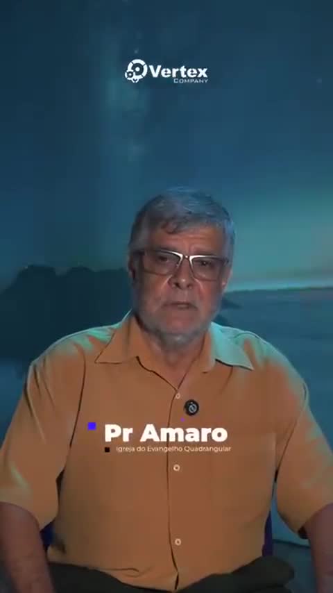 Depoimento de Pr. Amaro